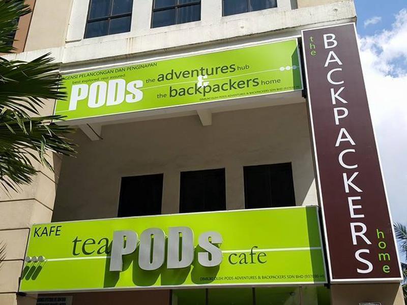 PODs The Backpackers Home&Cafe, Kuala Lumpur Bagian luar foto